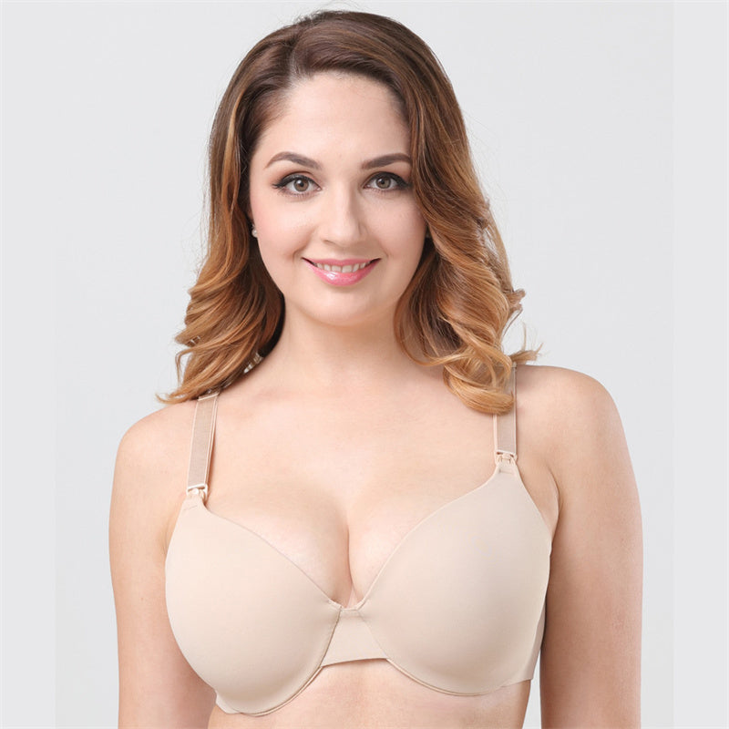 Seamless Maternity Push Up Bra