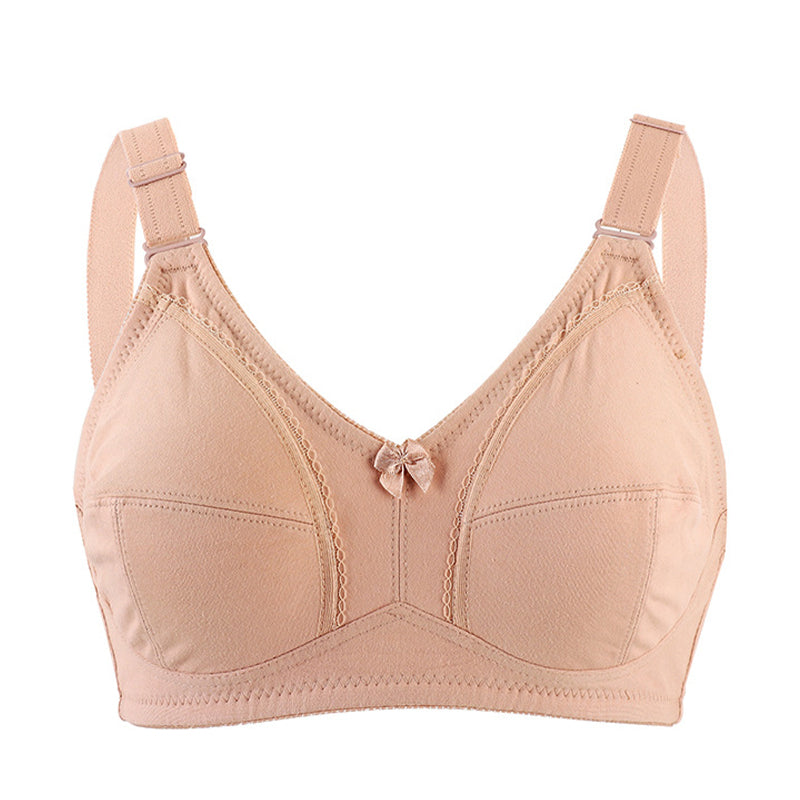 Double Layer 40 Count Roving Cotton Bra