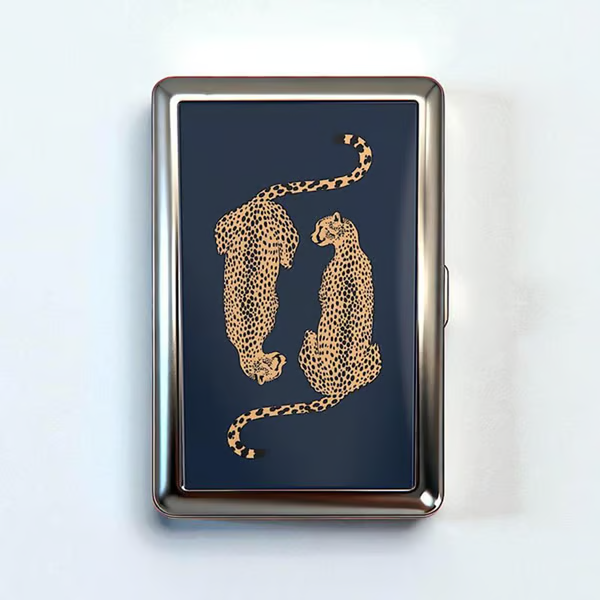 🛡️Vintage Art Deco Versatile Card & Cash Case With RFID Protection