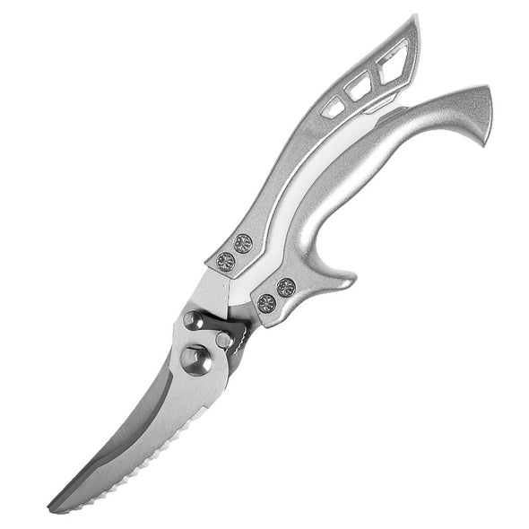 Kitchen Multifunctional Scissors Stainless Steel Chicken Bone Cleaver Knife