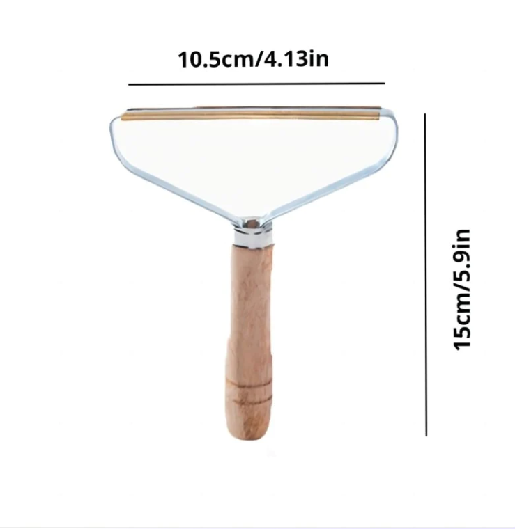 Versatile Alloy Hair Scraper for Clothes and Carpet Care