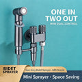 Bathroom Toilet Spray Set with Spring Hose