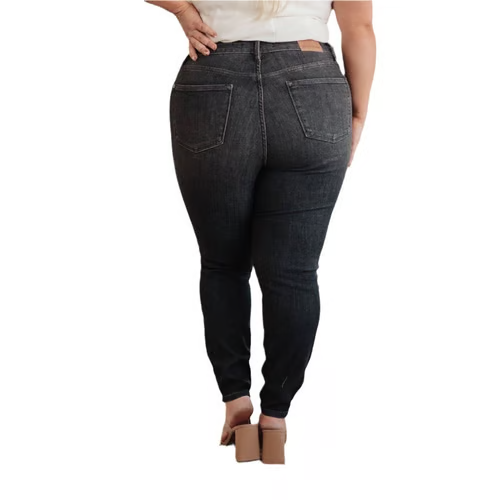 Mid-Rise Vintage Wash Boyfriend Fit Jeans