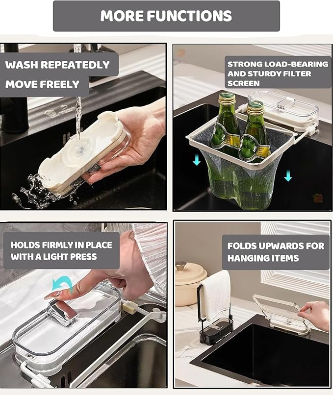 Suction Cup Sink Filter Holder