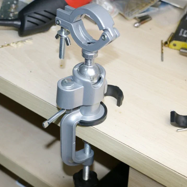 Electric grinder, electric drill universal rotating fixed bracket