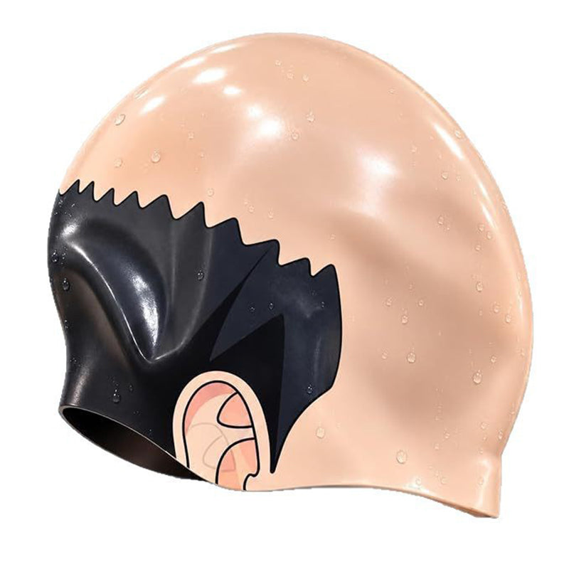 Realistic Bald Head Swim Cap