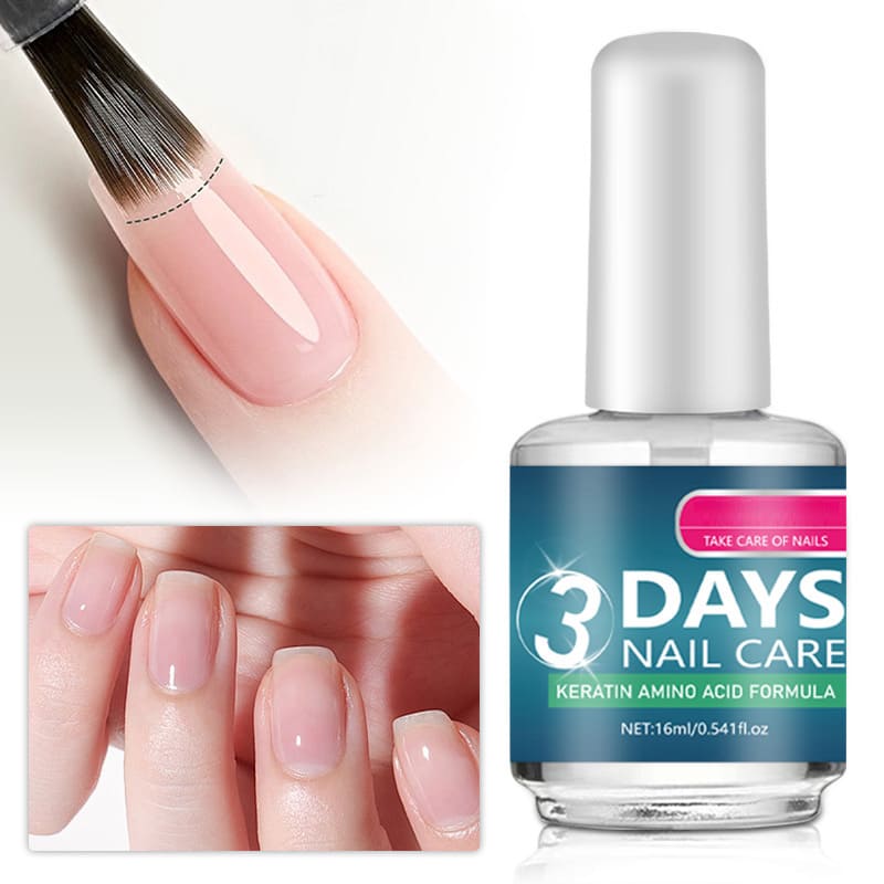 Nail strengthener, nourishing oil, and top coat