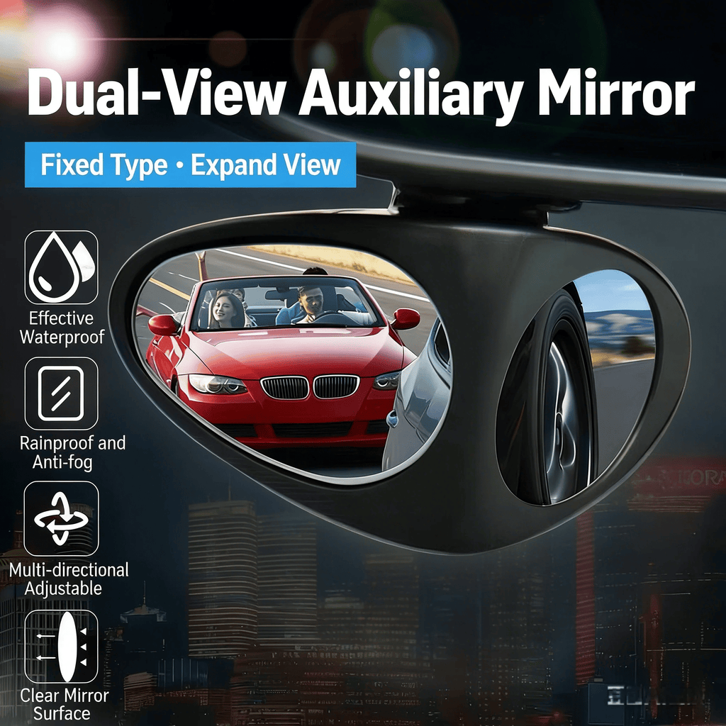 🚗 High-definition car blind spot eliminating rearview mirror