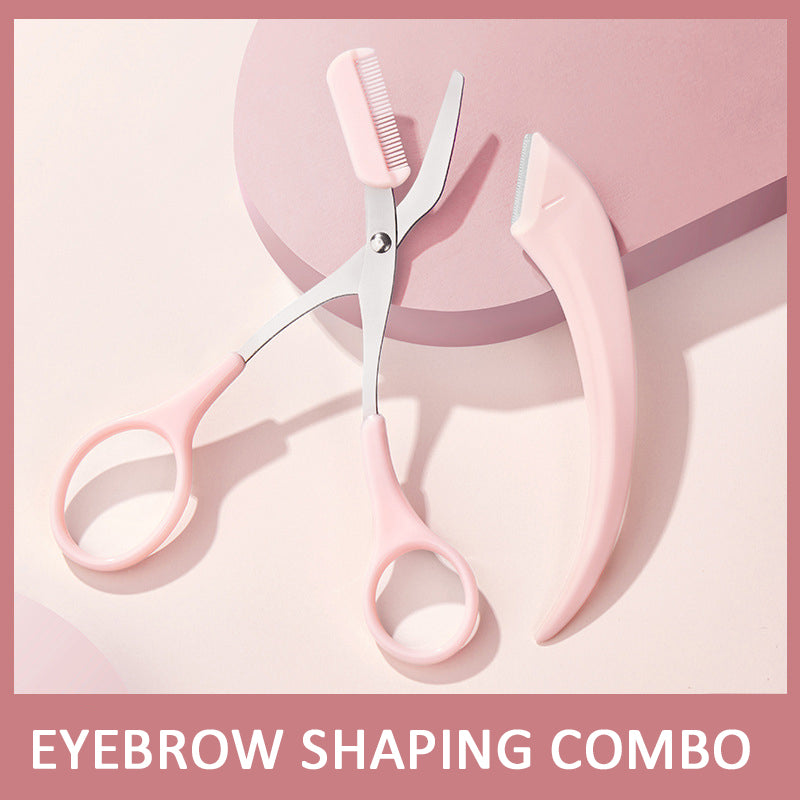 Eyebrow Trimming Scissors Set