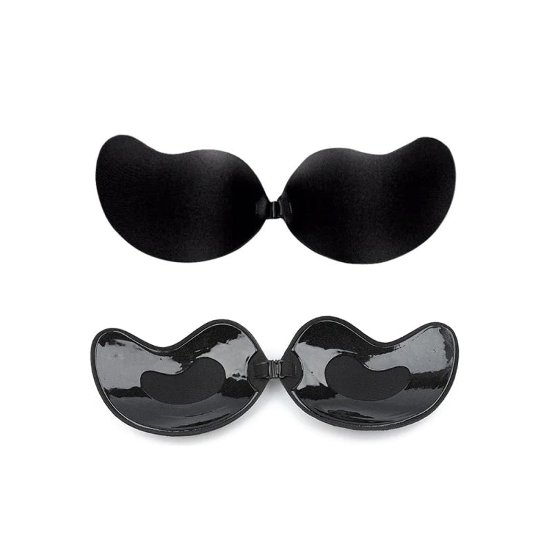 Self-adhesive push-up bra