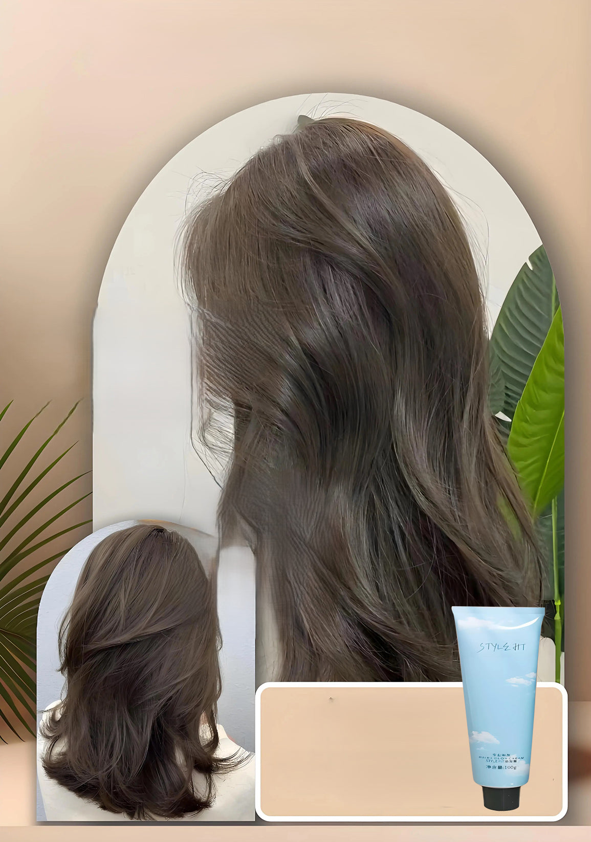 Hair dye for men and women