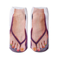 Manicure Print Socks