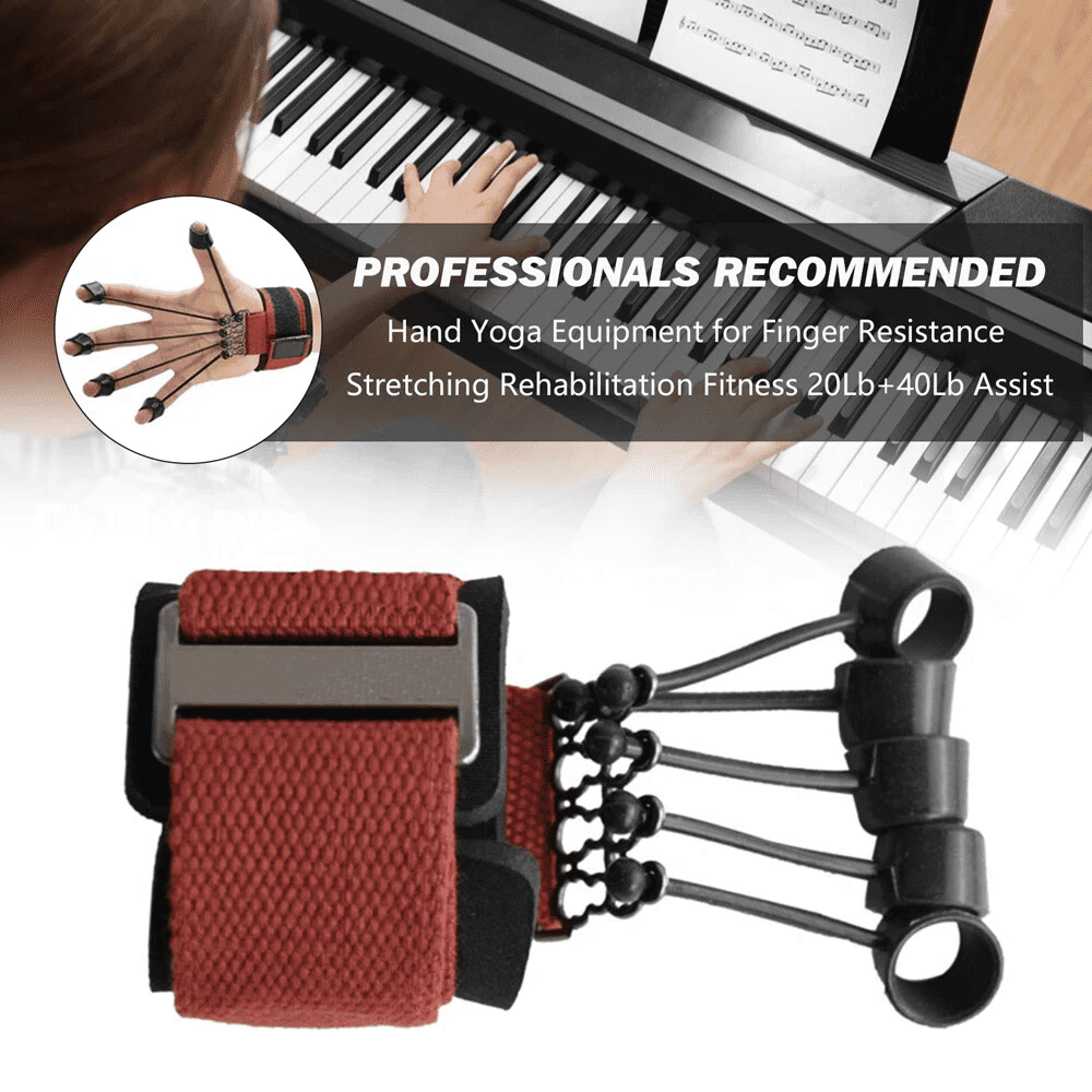 Finger flexion and extension trainer