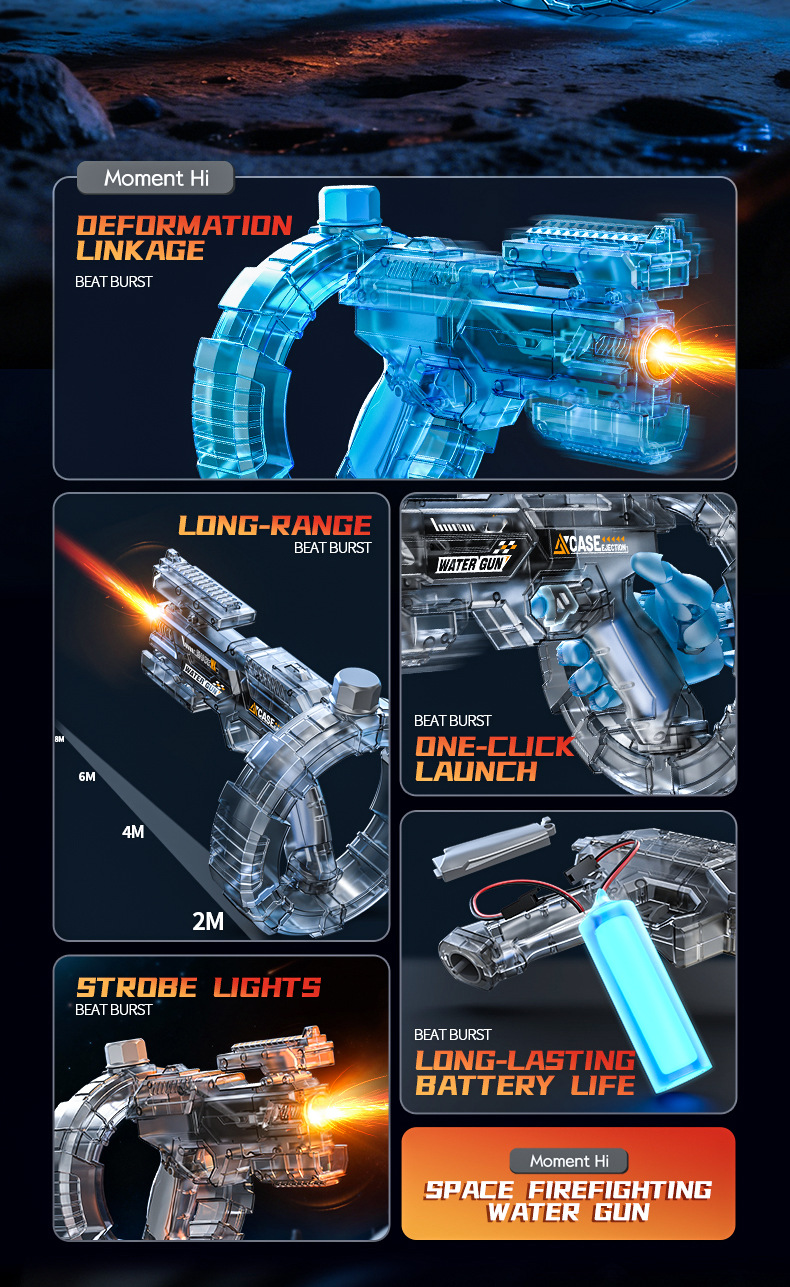Space Electric Water Gun