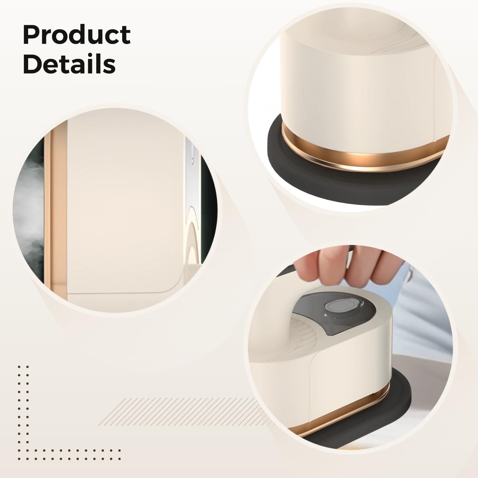 Foldable and portable mini iron