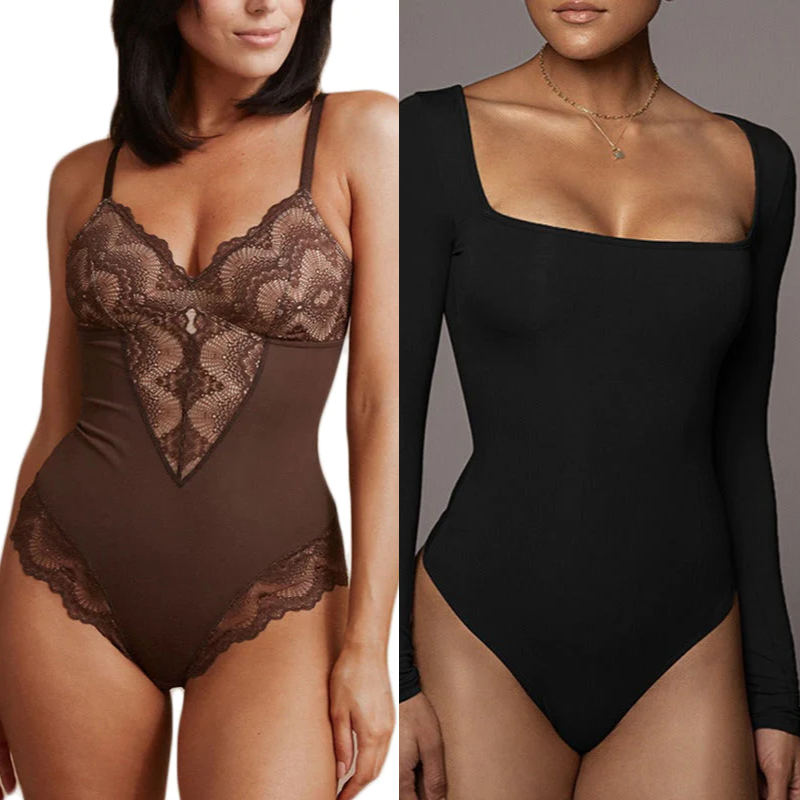 🔥BUY 1 GET 1 FREE🔥Sexy Lace Tummy Control Bodysuit