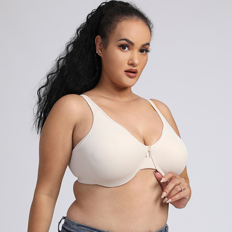 Ultra Thin Plus Size Underwire Bra