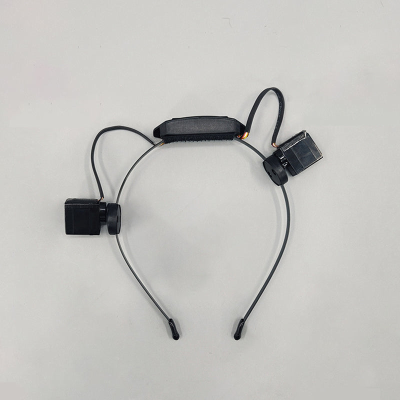 Moving plush headband
