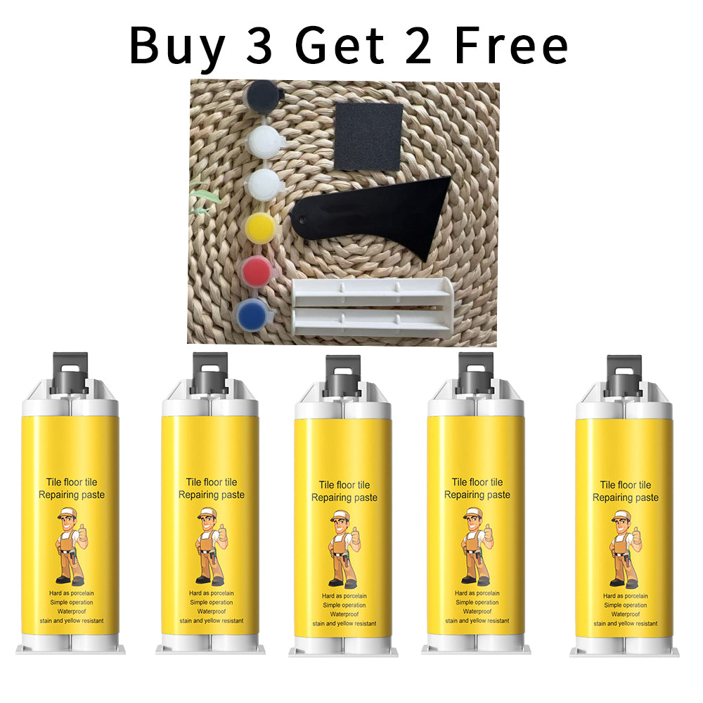 Tile repair paste（A tool kit and six colors of paint paste are included for free.）