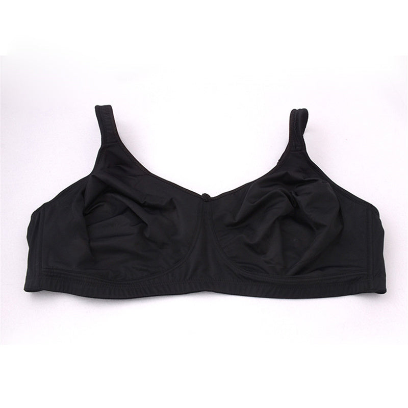 Full Cup Plus Size Glossy Bra