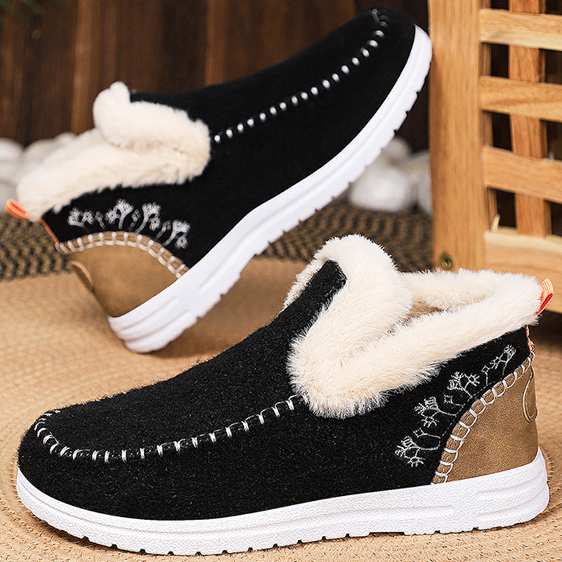 Women's Casual Fleece-Lined Warm Winter Boots