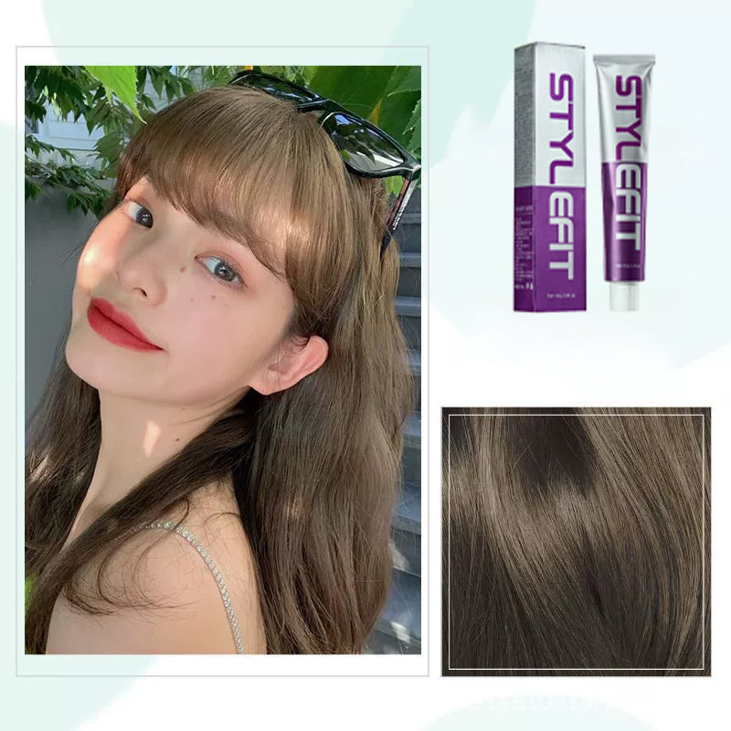 New popular colors of ammonia-free hair dye