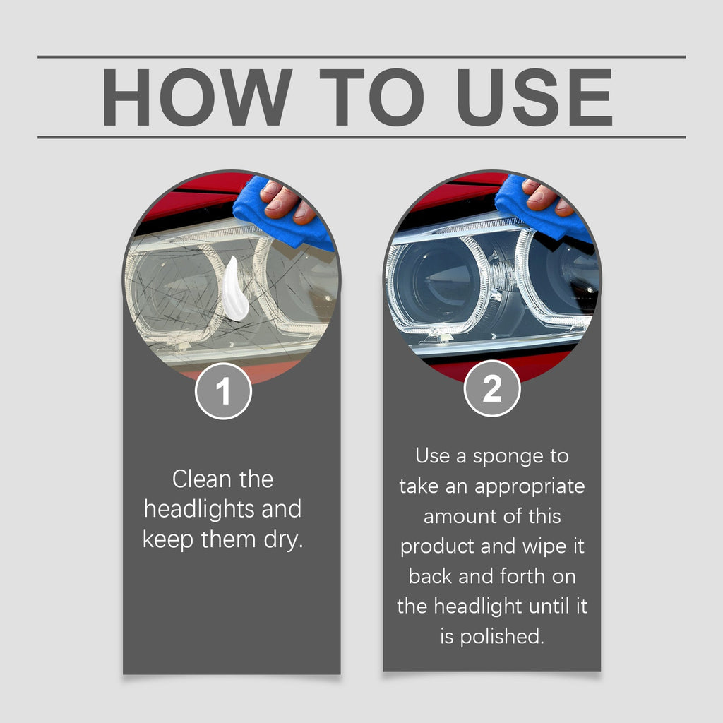 Car headlight brightening lamp maintenance