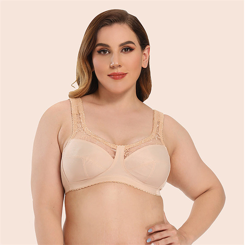 Lace Wide Strap Ultra Thin Bra