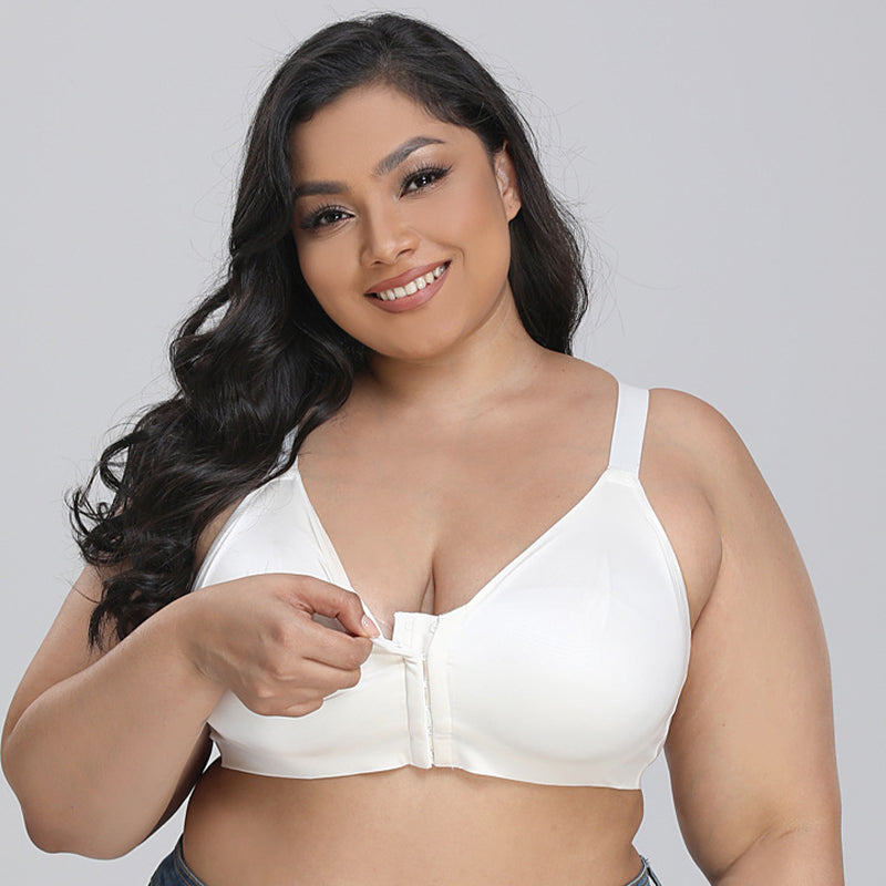 Ice Silk Ultra Thin Front Button Bra