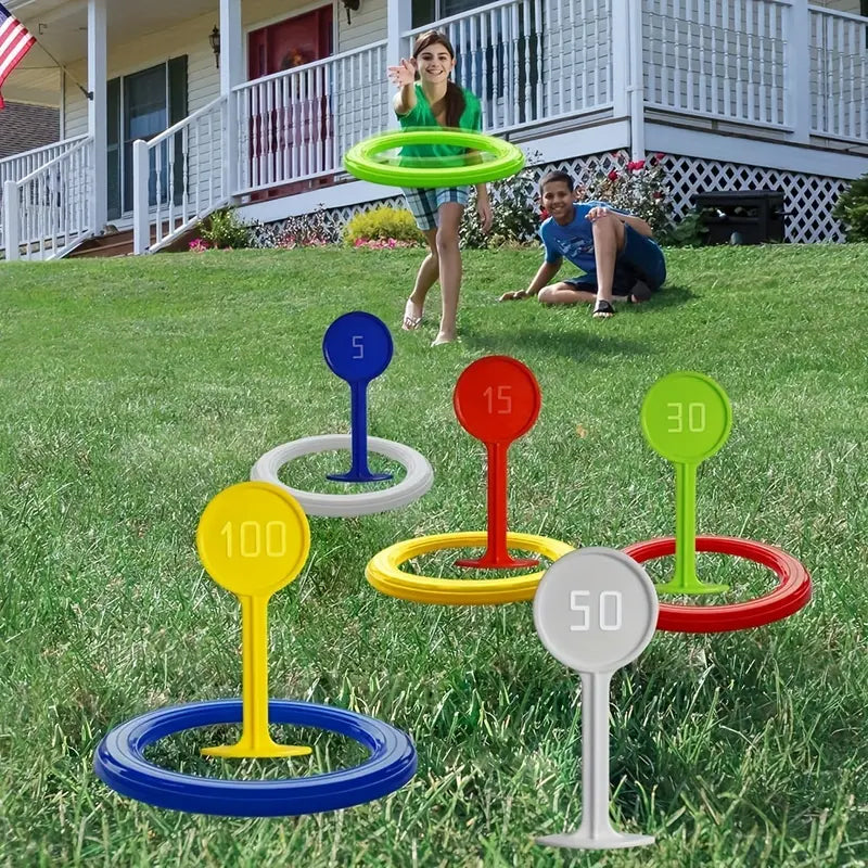 Fun ring toss beach toys