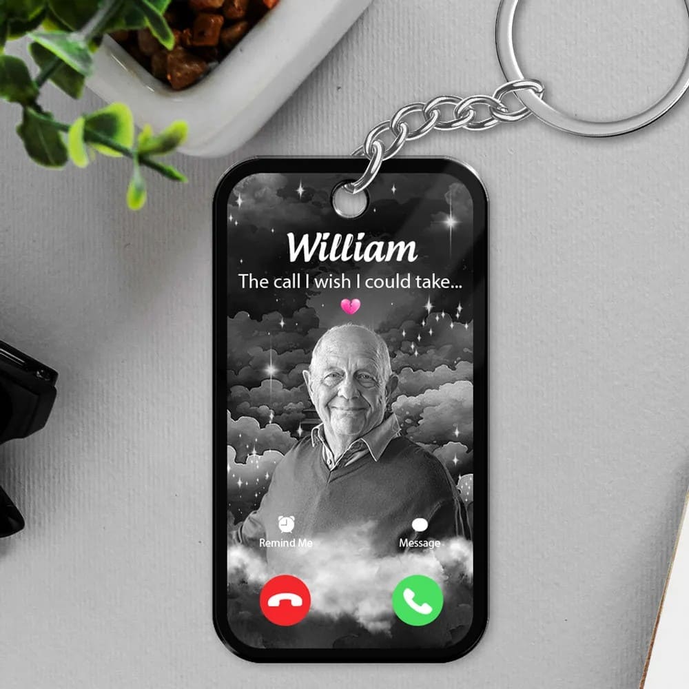 Personalized acrylic keychain