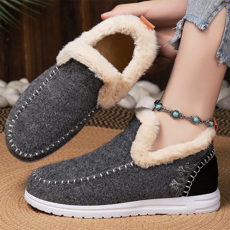 Women's Casual Fleece-Lined Warm Winter Boots