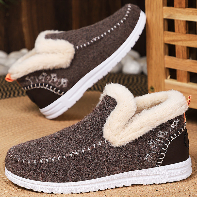 Women's Casual Fleece-Lined Warm Winter Boots