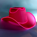 Neon cowboy hat