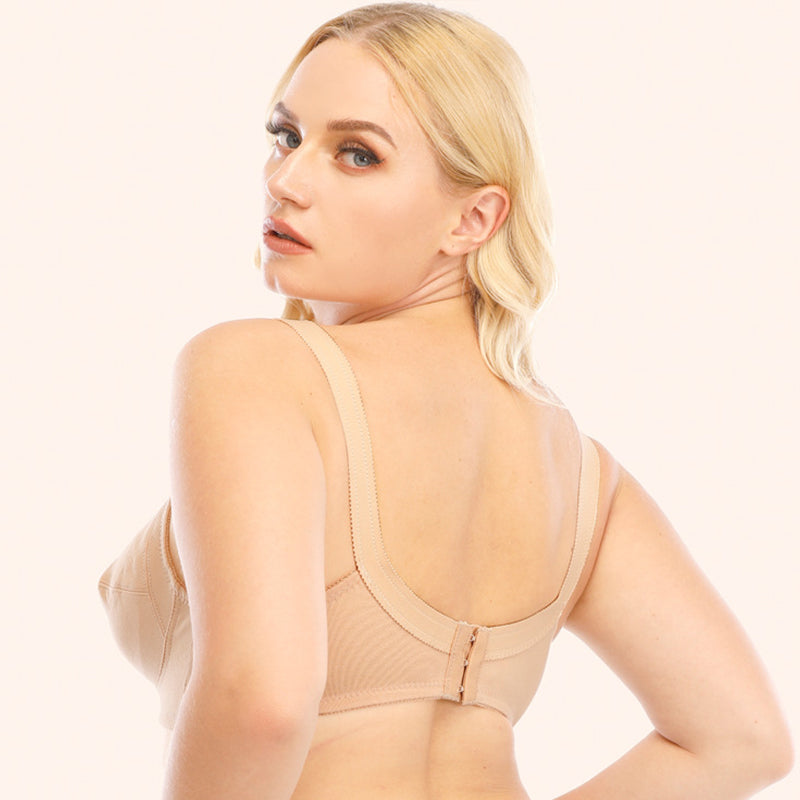 Double Layer 40 Count Roving Cotton Bra