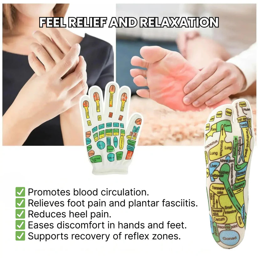 Reflexology Massage Gloves & Socks