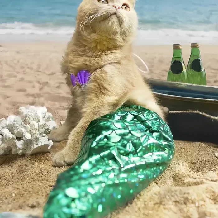 Mermaid Cat Costume