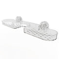No-Punch Suction Cup Shelf Large Capacity