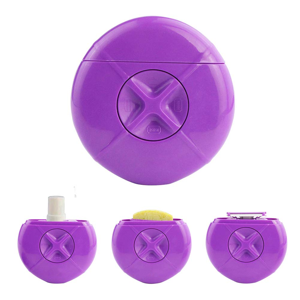 Multifunctional 3-in-1 Portable Travel Shaver for Women