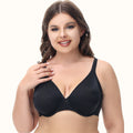Solid Ultra Thin Plus Size Bra