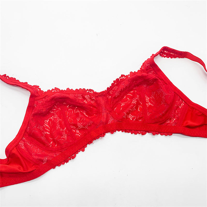 Full Cup Unwired Lace Bra