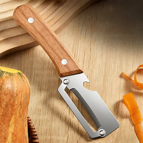 Kitchen Multi-Function Stainless Steel Thickened Fruit Peeler Knife