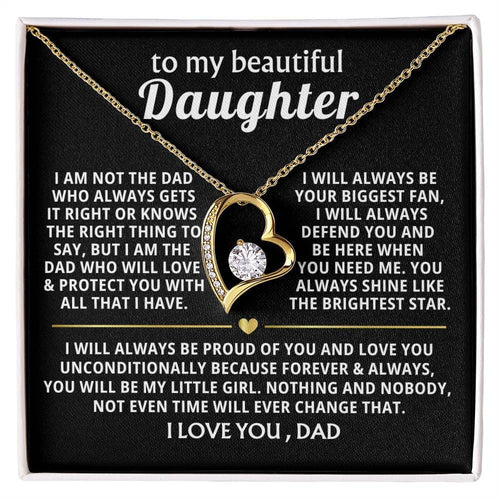 To My Daughter - Love Dad - Biggest Fan