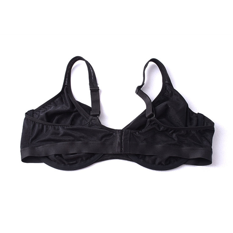 Solid Ultra Thin Plus Size Bra