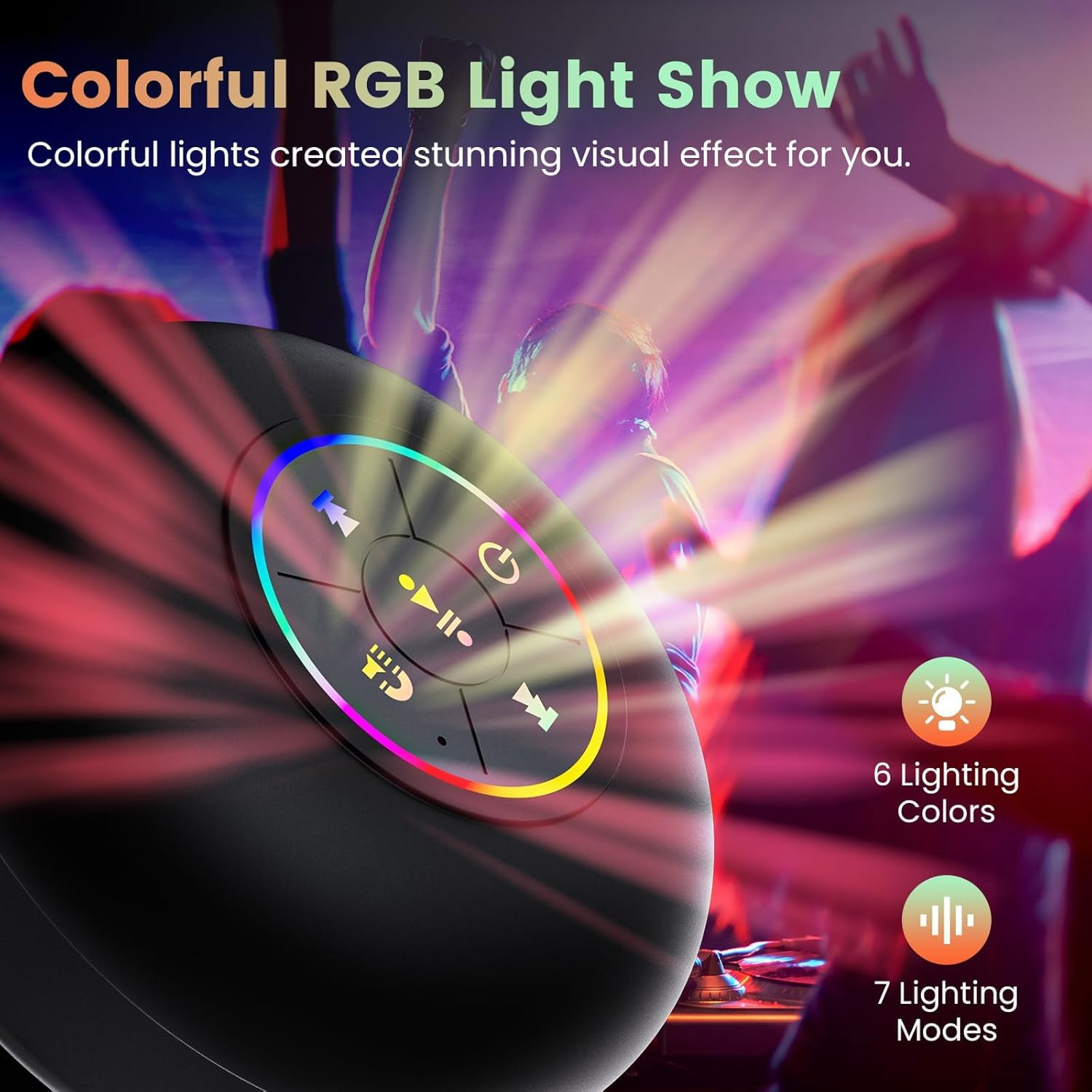 Waterproof Bluetooth speaker large suction cup