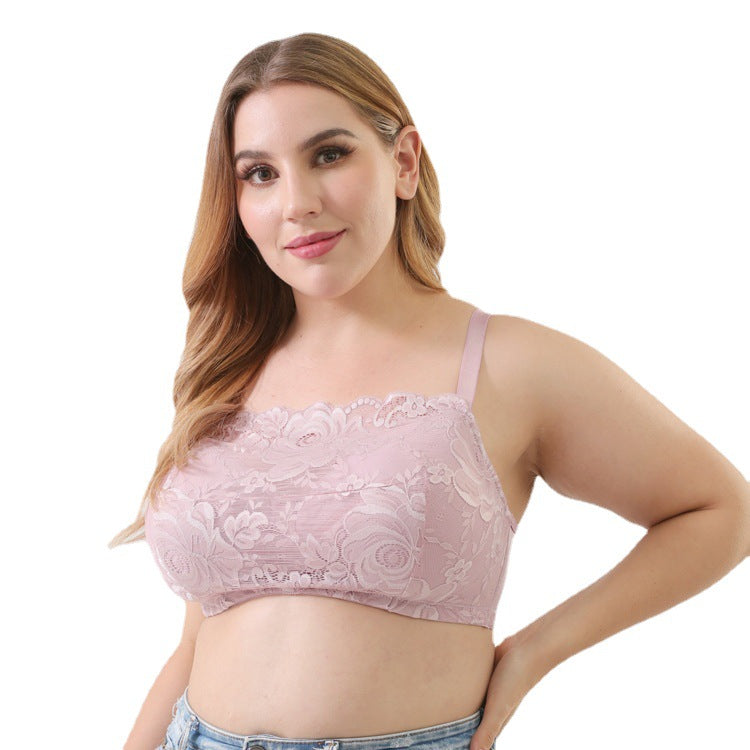 Lace Full Cup Bandeau Bra