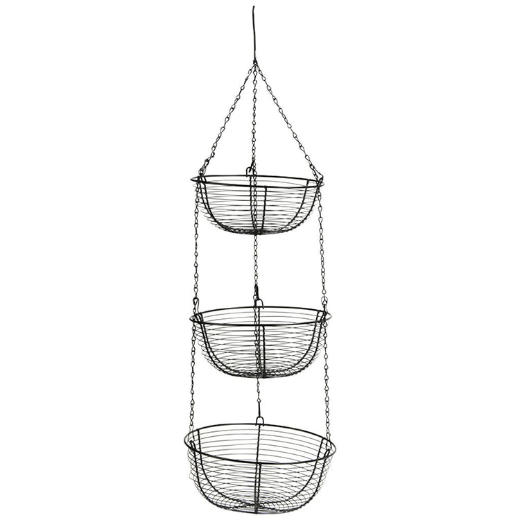 3-TIERS HANGING FRUIT BASKET