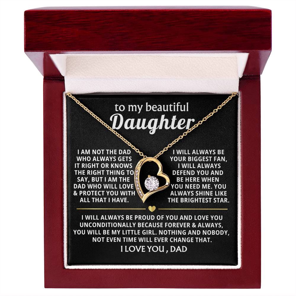 To My Daughter - Love Dad - Biggest Fan