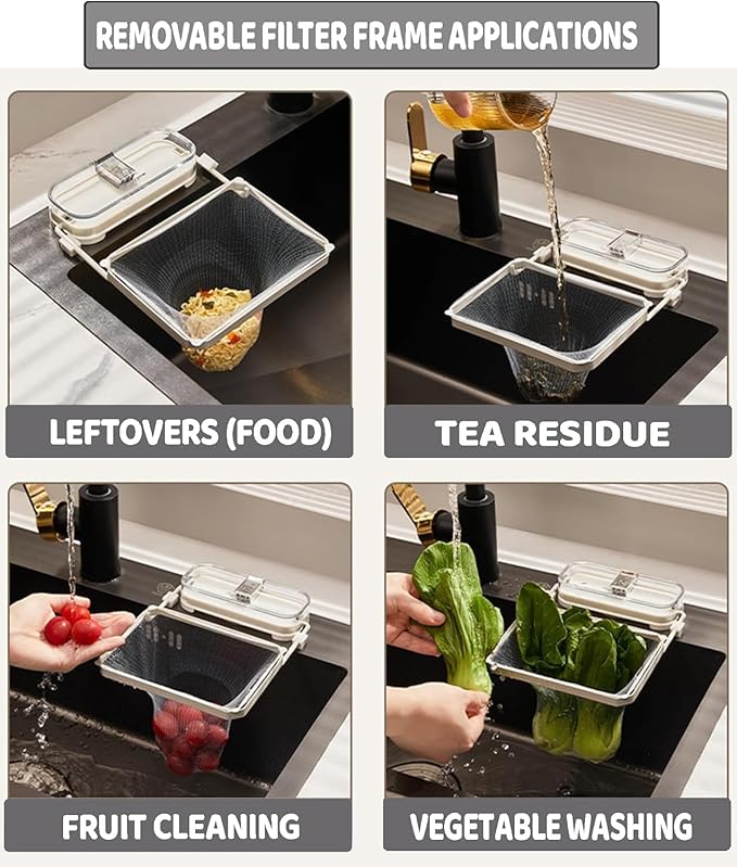 Suction Cup Sink Filter Holder