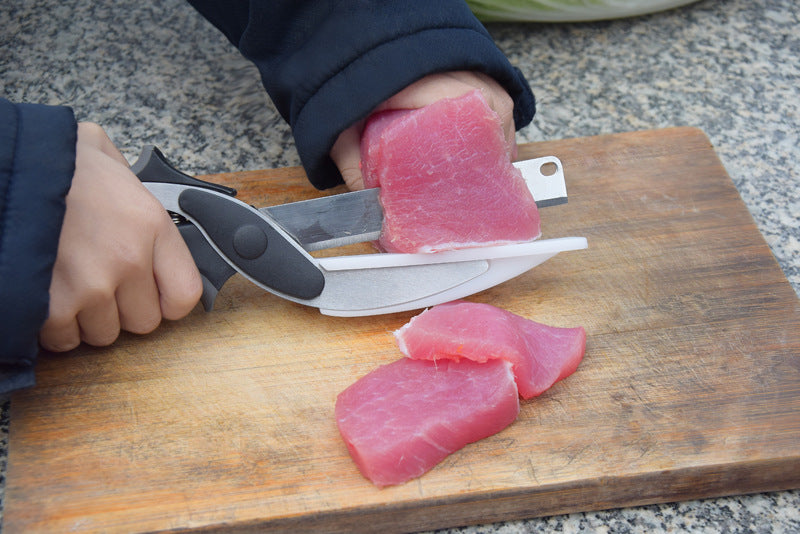 Kitchen Scissors 2-in-1 Smart Chopper